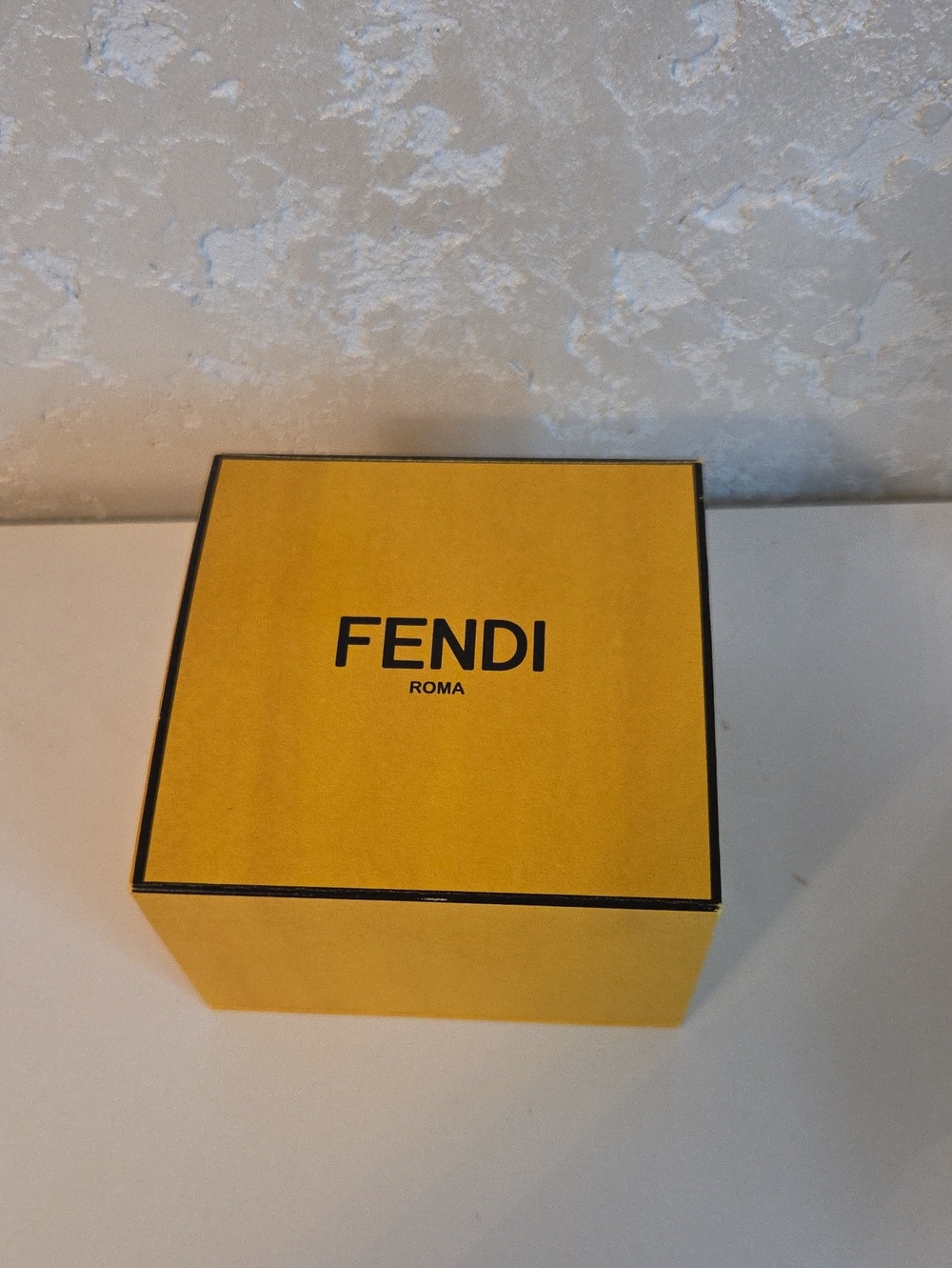 Fendi Gold Tone Double-F Logo Pendant Necklace In The Box - Picture 12 of 12